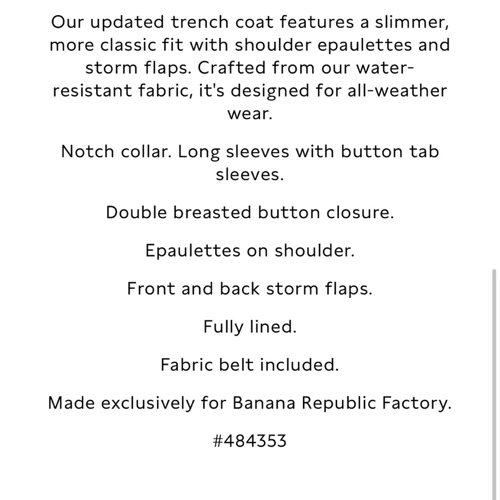 Classic Tan Trench Coat - Picture 4 of 6